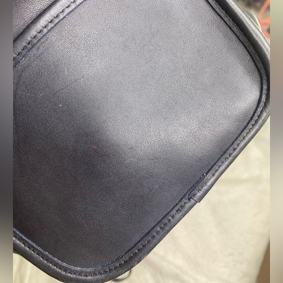 Coach Vintage Hadley zip small shoulder crossbody black leather purse - Picture 15 of 16